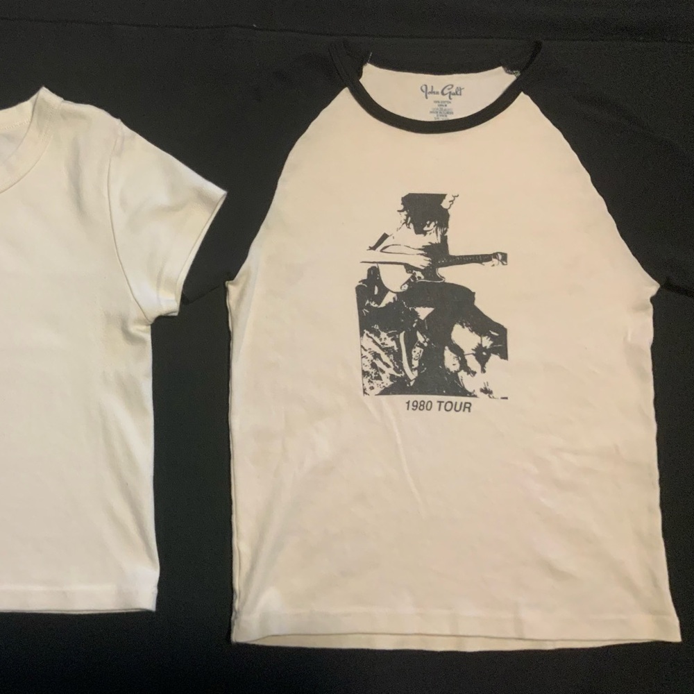 Brandy Melville Bella 1980 Tour Top and Brandy Melville Newport Beach 1984 Top